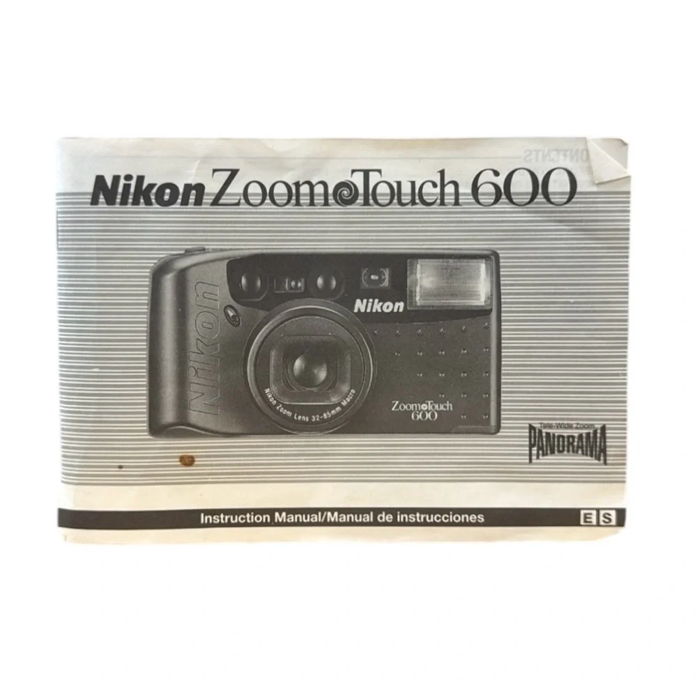 NIKON Zoom Touch 600 35MM Film Zoom Camera 32-85MM Macro Lens +Film EXC Tested